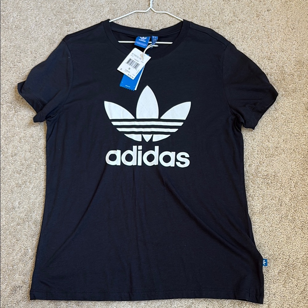 Adidas Black Trefoil women’s T-Shirt